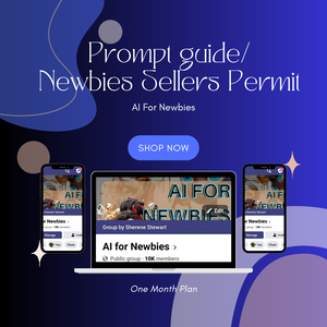 Pay-Per-Month Aifornewbies Prompt Guide Sellers Group Permit