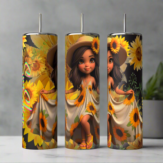 20oz Sunflowers and Sunshine Tumblers