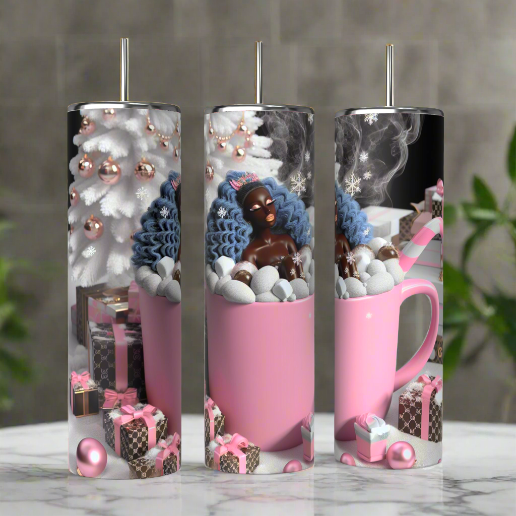 20oz Hot chocolate &Candy Canes Tumblers