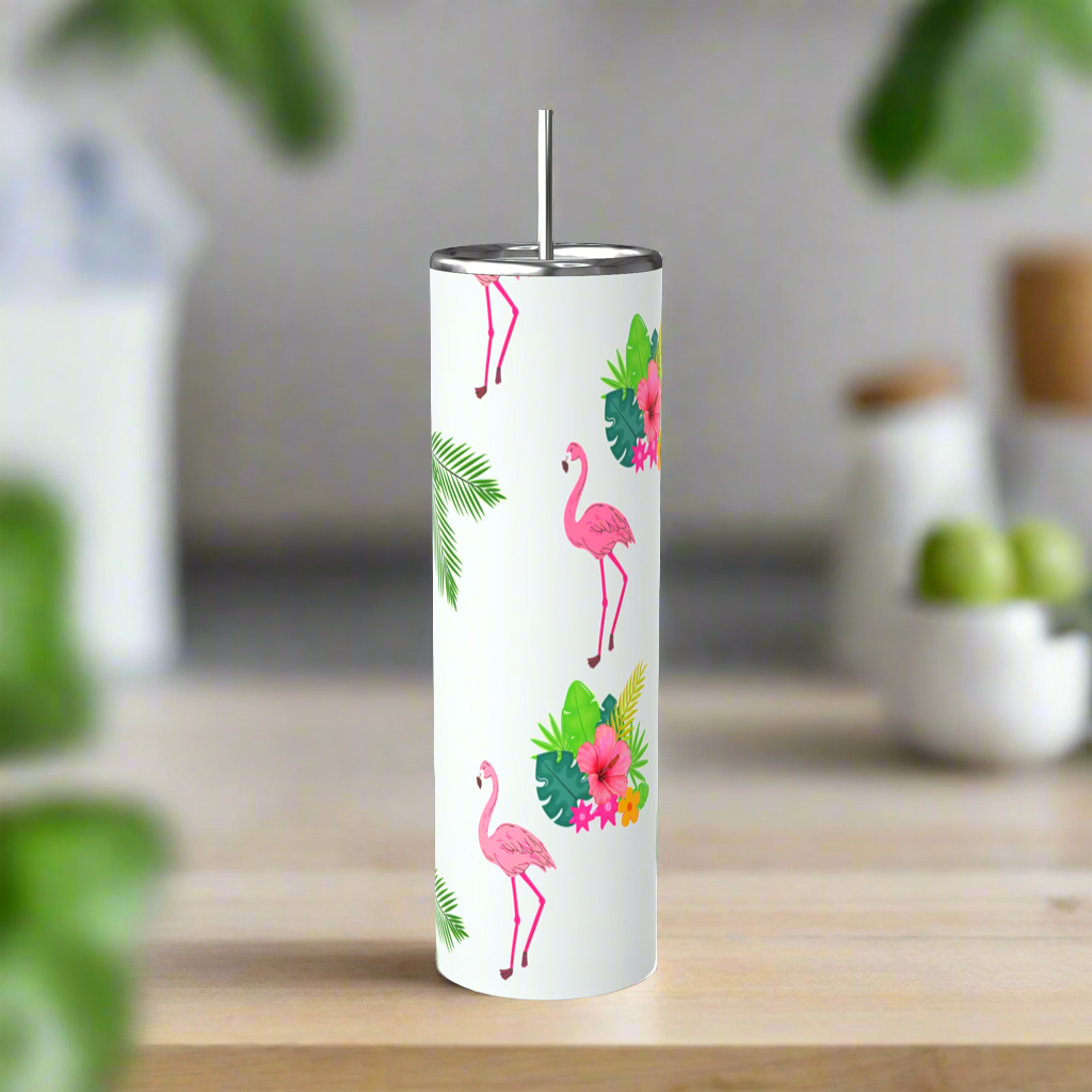 Pink Flamingo 20oz Tumbler