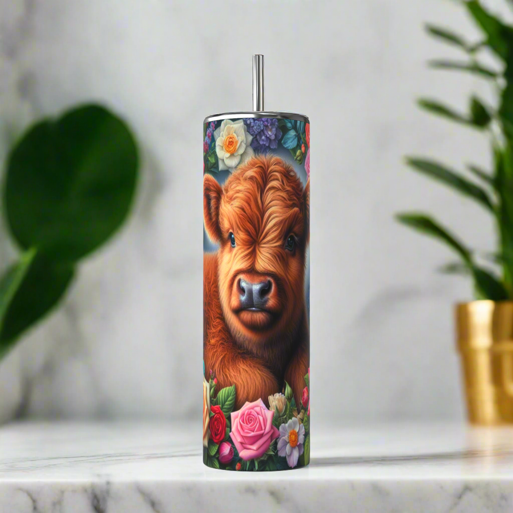 Love Calf Magic: Experience the Charm of 20oz Tumblers for Stylish Sipping