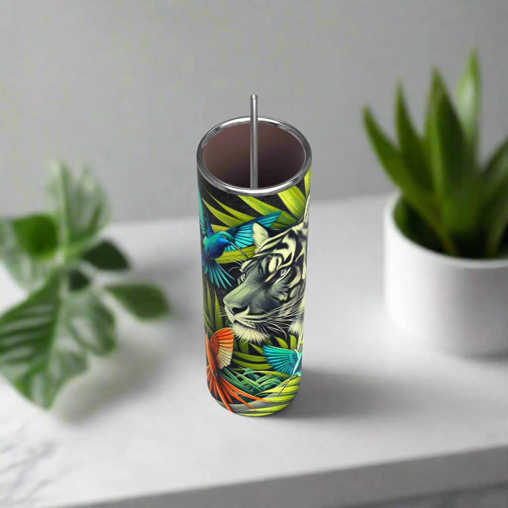 20oz Jungle Themed Skinny Tumbler