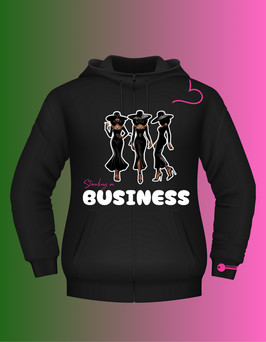 Standing On Business|100 Percent Cotton Hoodie