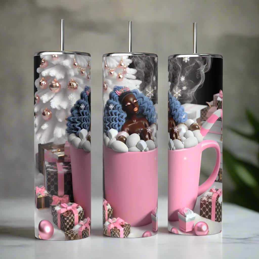 20oz Hot chocolate &Candy Canes Tumblers