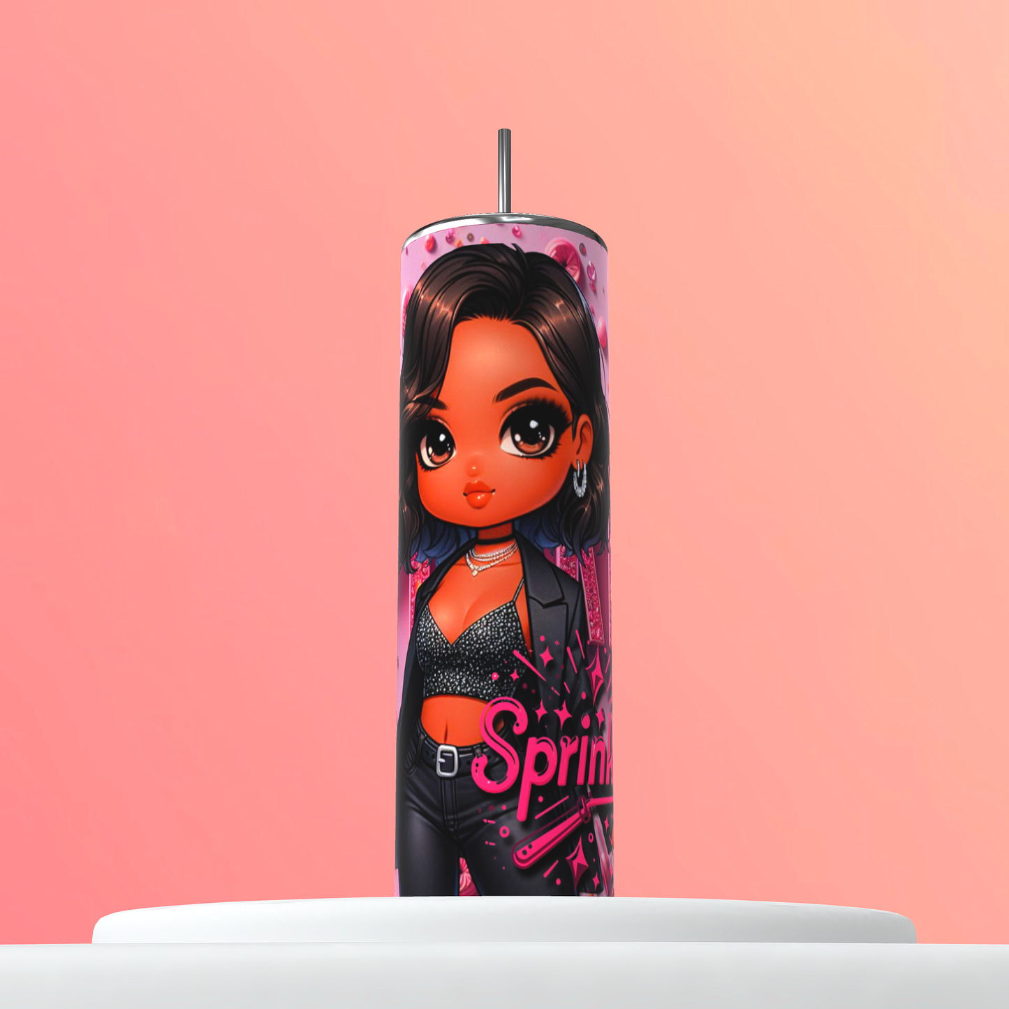 20oz Sprinkle Sprinkle Skinny Tumbler