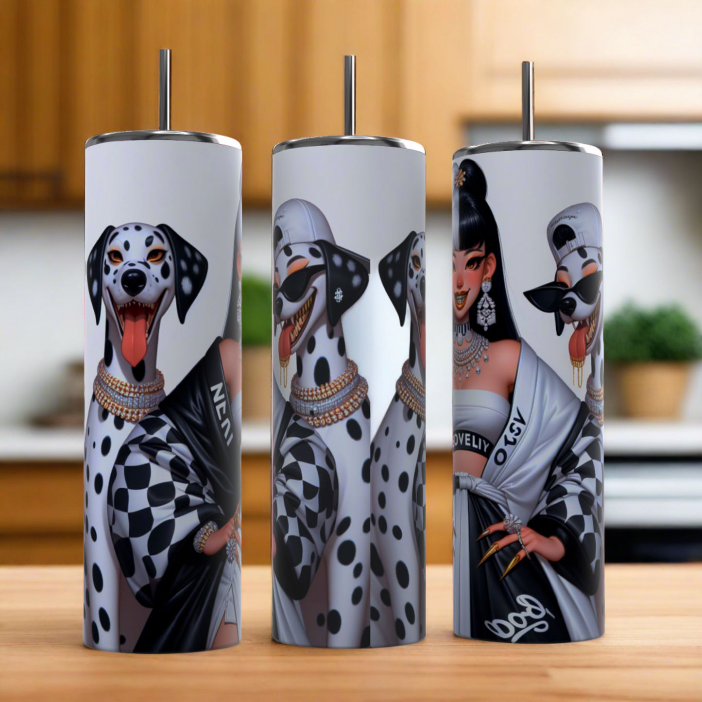 20oz Dalmatian Tumbler