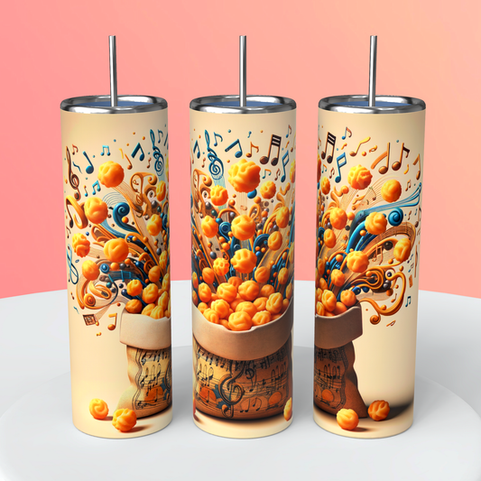 20oz Musical Snacks Tumbler