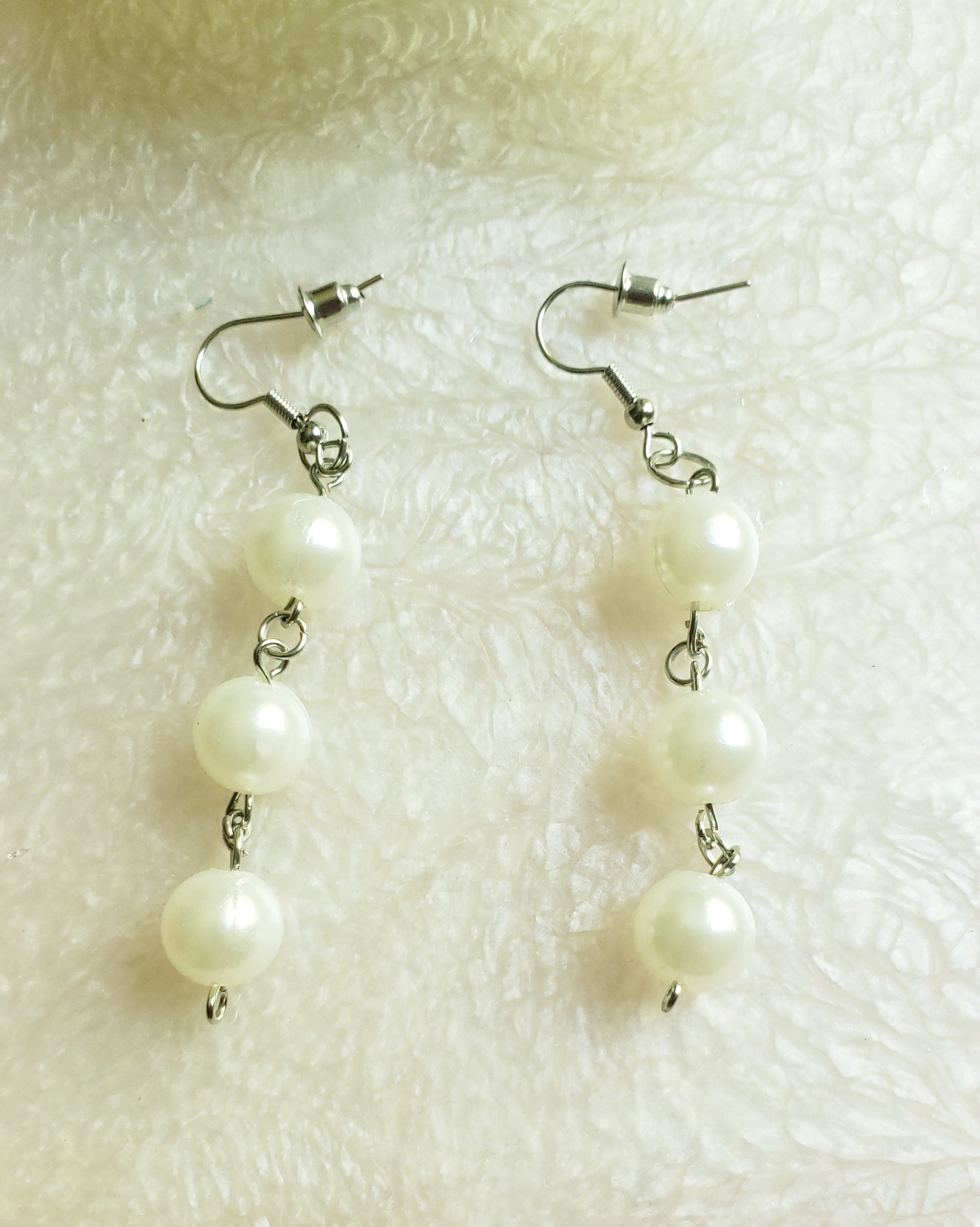 Pearl Beads Drop Earrings