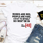 ROSES ARE RED TSHIRT