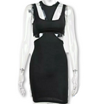 BOO'D UP Cut Out Two Piece Dress
