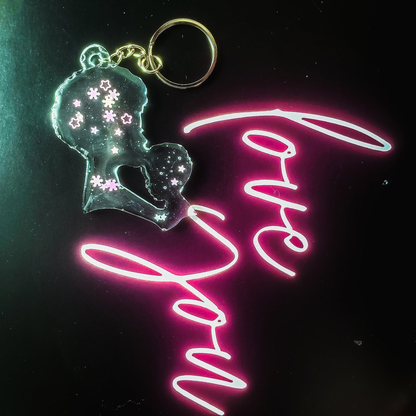 Mommy & I keychain